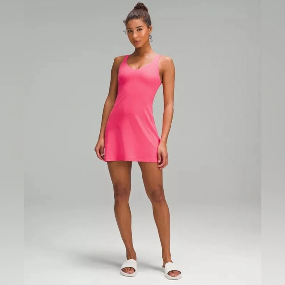 🆕💕 Lululemon Align Dress - Glaze Pink - Picture 6 of 7